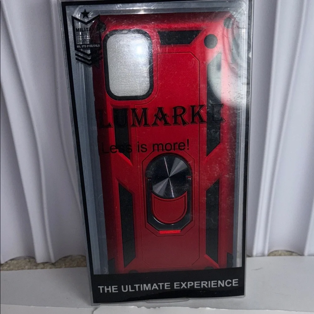 Lumarke Iphone 11 Red Phone Case - Ultimate Protection NWT